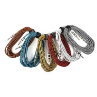 DEVISER PL-B6 GR Шнур инструментальный 6 метров, Jack1/4"(M) ⇔ Jack1/4(M)