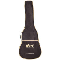 Cort AF510 BKS W_BAG Гитара акустическая с фирменным чехлом в комплекте, цвет чёрный матовый