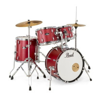 Pearl RS585C/C747 Ударная установка из 5-ти барабанов, цвет Matte Red