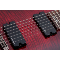 SCHECTER DEMON-7 CRB Электрогитара, 7 струн, цвет багрово-красный берст