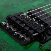 SCHECTER C-6 FR PRO AQB Электрогитара, Stratocaster, цвет Aqua Burst