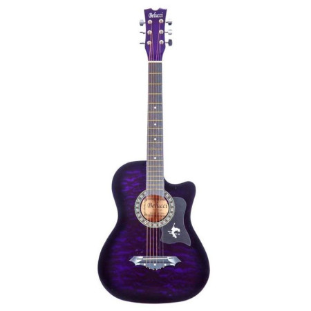 Belucci BC3830 VTS Гитара акустическая 38", 6-струнная, цвет фиолетовый
