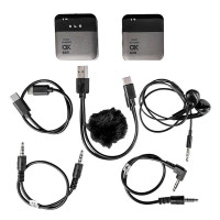 DK MP-3BR Радиосистема, 1 петличный микрофон-передатчик + накамерный приемник, Bluetooth