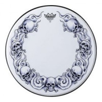 REMO TT-0814-AX-T01 Batter 14" 'B&W Skulls' Graphic Пластик для барабана