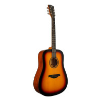 ROCKDALE Aurora D5 SBGL Гитара акустическая Dreadnought, цвет санберст, глянцевое покрытие