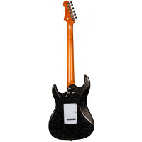 JET JS-500 BLS Электрогитара, Stratocaster, 24 лада, HH Alnico, черный с блестками