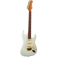 JET JS-380 OW G Электрогитара, Stratocaster, 6 струн, золотая фурнитура, цвет белый