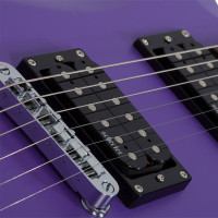 SCHECTER C-6 DELUXE SDPRPL Электрогитара, Stratocaster, цвет фиолетовый