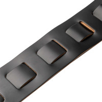 LEVY'S M26PD-BLK-XL Amped Leather Series Ремень для гитары, кожаный, черный