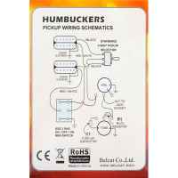 BELCAT BH-32Bridge-WH Звукосниматель магнитный, хамбакер, бриджевый, белый