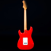 JET JS-400 RD G Электрогитара, Stratocaster, HSS Ceramic, красный, золотая фурнитура