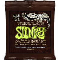 Набор струн для 6-струнной акустической гитары Ernie Ball 2146