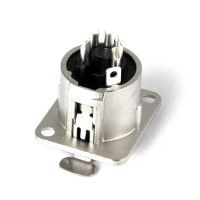 NEUTRIK NC5FD-L-1 Разъем XLR (female), панельный, 5-контактный