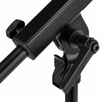 Hercules MS120B PRO Стойка для микрофона (журавль), низкопрофильная, чёрная
