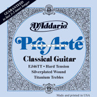 Набор струн для 6-струнной классической гитары D`ADDARIO EJ46TT
