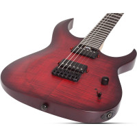 SCHECTER SUNSET-6 EXTREME SCB Электрогитара, 6 струн, HH, цвет Scarlet Burst