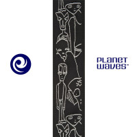 Ремень Planet Waves 50JS05 Joe Satriani Collection «Silver Scetches»