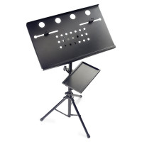 Стойка для ноутбука и MIDI-клавиатуры STAGG COS-10BK