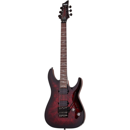SCHECTER OMEN ELITE-6 FR BCHB Электрогитара, цвет тёмно-вишневый бёрст