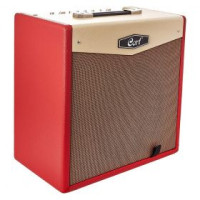 CORT CM30R DR Комбоусилитель гитарный, 10", 30 Вт, цвет красный/бежевый