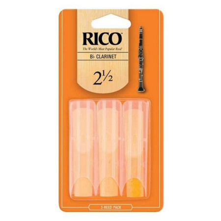 Rico RCA0325 Трости для кларнета Bb, размер 2.5, 3шт