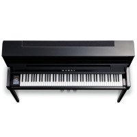 Kawai NV5S Цифровое пианино гибридное, 88 клавиш, цвет чёрный полированный