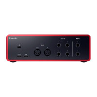 FOCUSRITE Scarlett 4i4 4th Gen Аудиоинтерфейс USB, 4 входа/4 выхода
