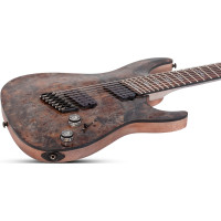 SCHECTER OMEN ELITE-7 MS CHAR Электрогитара, мультимензура, 7 струн, Charcoal (CHAR)