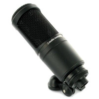 audio-technica AT2020 Микрофон студийный конденсаторый кардиоидный с большой диафрагмой
