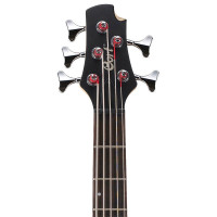 CORT Action Bass V Plus BK W_BAG Бас-гитара, 5 струн, цвет чёрный, с чехлом