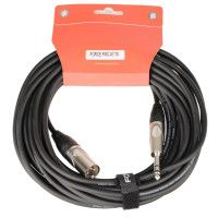 FORCE FMC-07/10 Шнур балансный JACK 1/4" stereo (male) ⇔ XLR (male), 10 метров