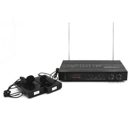 SOLISTA EV-910 (2LV+HS) Радиосистема VHF 2-канальная, 2 петличных + 1 головной микрофон