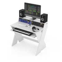 Glorious Sound Desk Compact White Стол аранжировщика, X-тип, цвет белый
