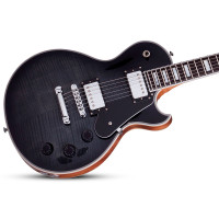 SCHECTER SOLO-II CUSTOM TBB/NAT Электрогитара, цвет натуральный с черным