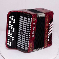 Баян БН-42 «ТУЛА» 3-рядный, 2-голосный, 40×60-II