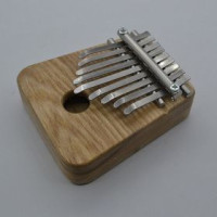 Мастерская Семьи Масько MCMK005_IA Калимба-лягушка резонаторная, 1 отверстие, ясень