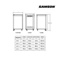 Стойка рэковая SAMSON SRK16