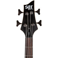 SCHECTER SGR C-4 BASS MSBK Бас-гитара, 4 струны, 24 лада, цвет черный матовый