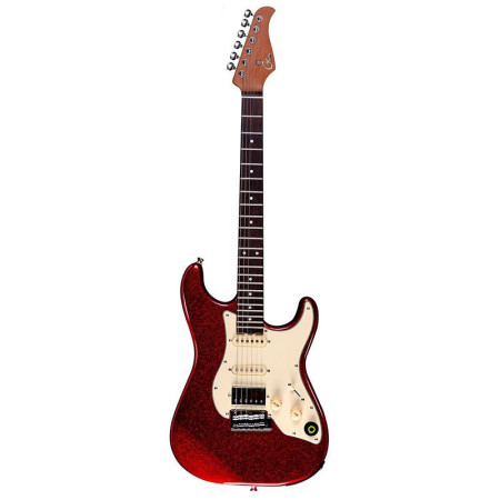 Mooer GTRS S800 Red Электрогитара со встроенным процессором