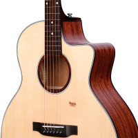 Trumon 150TF M1CE Гитара электроакустическая 41" Grand Auditorium с чехлом, цвет натуральный