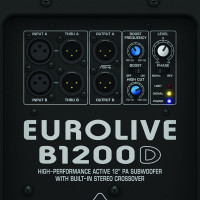Сабвуфер активный BEHRINGER B1200D-Pro Eurolive