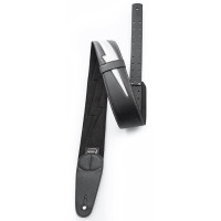 RightOn Straps Mojo Bolt II Silver Glitter Ремень для гитары, текстиль/синтетика