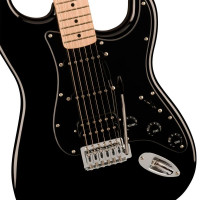 FENDER SQUIER SONIC STRAT HSS MN Black Электрогитара, 6 струн, цвет черный