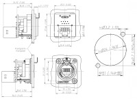 NEUTRIK NE8FDP-B