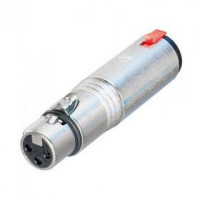 NEUTRIK NA3FJ Переходник-адаптер XLR (female) <=> stereo JACK 1/4"(female)