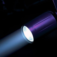 American DJ Pinspot LED II Прожектор для подсветки зеркального шара, белый светодиод 3W