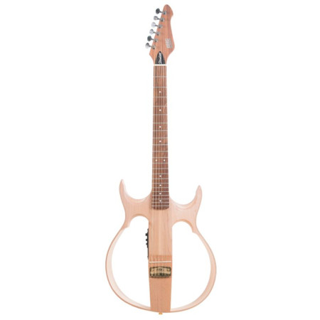MIG Guitars SG3WA23 Гитара электроакустическая Silent SG3 американский орех