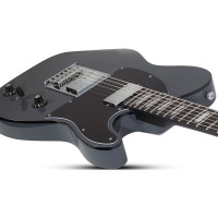 SCHECTER PT EX DG Электрогитара баритон, 6 струн, цвет Dorian Gray