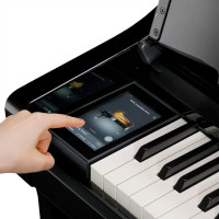 Kawai CA701EP Пианино цифровое в комплекте с банкеткой, цвет полированное чёрное дерево