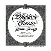 Набор струн для 6-струнной классической гитары D`ADDARIO EJ30